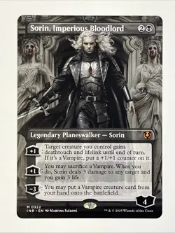 Sorin, Imperious Bloodlord (Borderless) Innistrad Remastered Regular - Image 1
