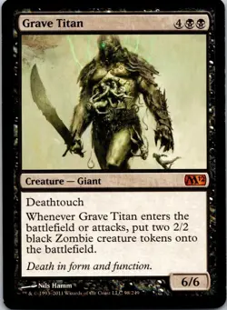 Grave Titan Magic 2012 (M12) Regular CREASE - Image 1