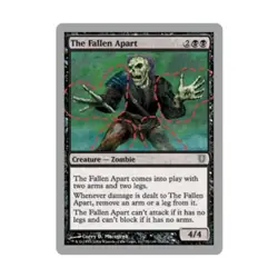 WOTC MtG Unhinged The Fallen Apart (C) (Foil) NM - Image 1