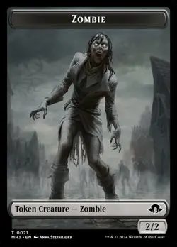 Zombie Token - Modern Horizons 3 - Near Mint - Image 1