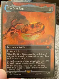 MTG The One Ring (Borderless Promo) - NM Foil - Image 1