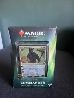 MTG Magic the Gathering Commander 2018 Deck - Nature's Vengeance - SEALED - Image 1