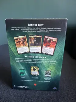 MTG Magic the Gathering Commander 2018 Deck - Nature's Vengeance - SEALED - Image 3