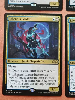 4x Likeness Looter **NEAR MINT** **UNPLAYED** MTG - Image 4