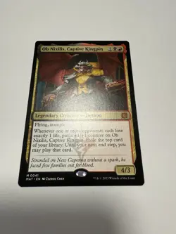 Ob Nixilis, Captive Kingpin (Regular Mythic) - MTG MotM: Aftermath (MAT)#41 - Image 1