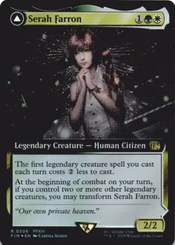 MTG Serah Farron (Extended Art) Foil NM FINAL FANTASY Magic 506 - Image 1