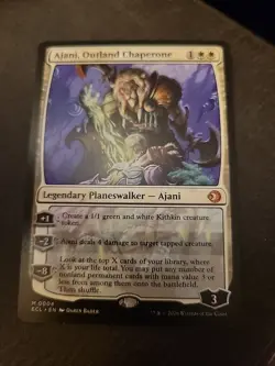 Ajani Outland Chaperone- Lorwyn Eclipsed - MtG- NM - Image 1