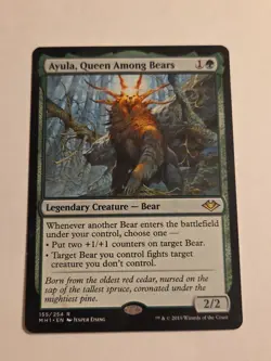 Ayula, Queen Among Bears X1 MH1 MTG Modern Horizons - Image 1