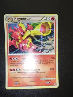 Pokemon Magmortar 2/95 HeartGold & Soulsilver HGSS Unleashed Holo Rare - Image 2