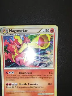 Pokemon Magmortar 2/95 HeartGold & Soulsilver HGSS Unleashed Holo Rare - Image 3