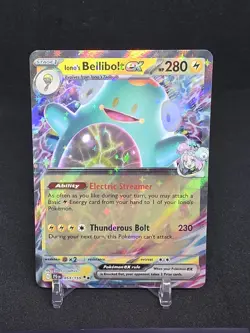 Iono's Bellibolt EX 053/159 Journey Together Pokemon TCG Holo Double Rare Card - Image 1