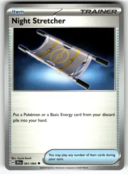 Night Stretcher Uncommon Pokemon SV: Shrouded Fable 061/064 NM - Image 1