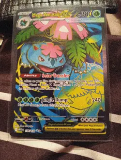 Pokemon TCG Mega Venusaur EX 155/132 Ultra Rare Mega Evolution - Image 1