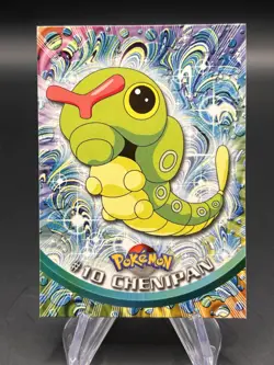 Carte Pokemon Chenipan #10 Topps TV Animation Edition - Image 1