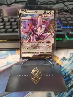 Genesect V 185/264 SWSH: Fusion Strike Ultra Rare - Pokemon TCG (NM) - Image 1