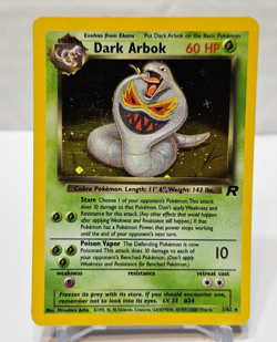 Dark Arbok 2/82 Holo Rare Unlimited Team Rocket Pokemon 808 - Image 1
