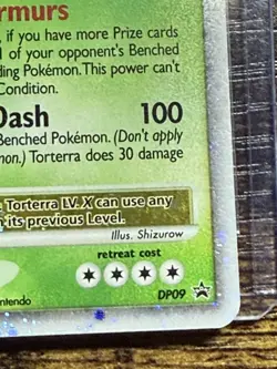 Torterra LV.X DP09 Holo - Promo - Pokemon Diamond and Pearl - MP - Image 5