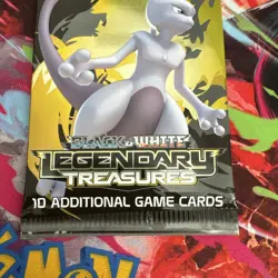Pokemon TCG Black & White Legendary Treasures Booster Pack Mewtwo Artwork - Image 5