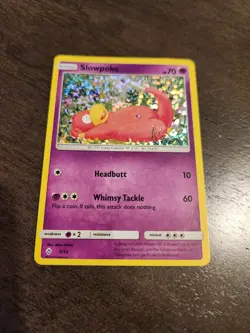 Slowpoke McDonald's 2018 Promo Holo LP/MP Pokemon TCG - Image 1