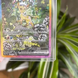 Pokemon TCG -Leafeon ex 144/131- Prismatic Evolutions - SIR - - Image 4