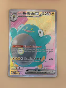 Iono's Bellibolt ex 194 Promo Scarlet & Violet Pokemon NM - Image 1