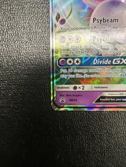 Pokemon TCG Espeon GX SM35 Sun And Moon Black Star Promo - Image 2
