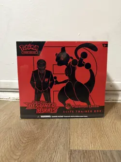 Pokemon Destined Rivals ETB Elite Trainer Box Pokemon Center Exclusive Sealed - Image 1