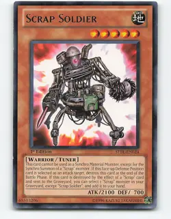 Scrap Soldier #STBL-EN024 1st Edition YuGiOh Card - Image 1