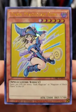 Dark Magician Girl LART-EN019 Limited Edition Ultra Rare LP Yugioh Lost Art - Image 3