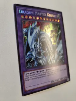 Dragon Master Knight LCKC-EN065 Secret Rare Yugioh Legendary Collection Kaiba NM - Image 2
