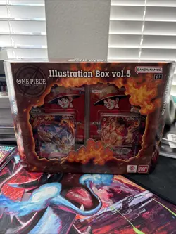 Bandai One Piece Card Game Illustration Box vol. 5, Brand New, Factory Sealed - Image 1
