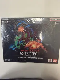 One Piece TCG - Wings of the Captain (OP-06) - NEW-SEALED Booster Box- English - Image 1