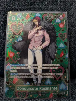 One Piece Donquixote Rosinante OP04-119 SP Full Art Emperors in the New World - Image 1