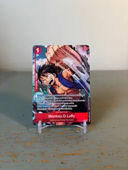 Monkey. D. Luffy Alt Art OP14-013 The Azure Sea's Seven One Piece TCG English - Image 3