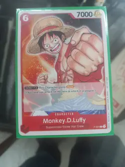 Monkey.D.Luffy (Promotion Pack 2022) P-001 One Piece Promotion Cards Pre errata - Image 1