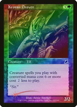 Krosan Drover FOIL Scourge NM Green Common MAGIC THE GATHERING CARD ABUGames - Image 1