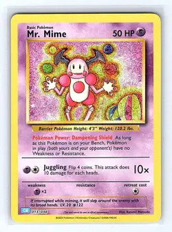 Mr. Mime Classic Collection Trading Card Game Classic 013/034 NM - Image 1
