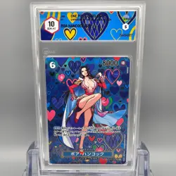One Piece Graded card - Mosaico: Boa Hancock [Alternate Art] SP OP07-051 SR 10 - Image 1