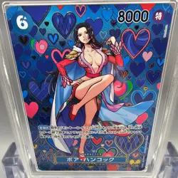 One Piece Graded card - Mosaico: Boa Hancock [Alternate Art] SP OP07-051 SR 10 - Image 2