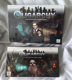 OLIGARCHY A Dystopian Card Game & Booster Pack Set - New / Sealed - Image 1
