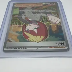 Pokemon TCG Card Mela 140/131 Prismatic Evolutions Ultra Rare Full Art - NM - Image 4