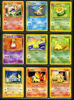 2000 Pokemon NEO GENESIS Set NEAR COMPLETE Uncommon Common NON HOLO Cards Lot NM - Image 4