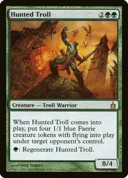 Hunted Troll - Ravnica: City of Guilds | MTG Card - Image 1