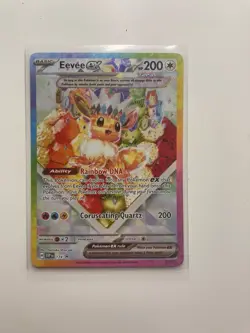 Eevee EX SVP en 174 Black Star Promo NM/M Condition Pokemon TCG Card - Image 1