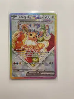 Eevee EX SVP en 174 Black Star Promo NM/M Condition Pokemon TCG Card - Image 2