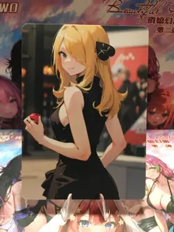Beautiful Waifu Card Goddess Story CCG Anime Waifu Double Sided - Image 1
