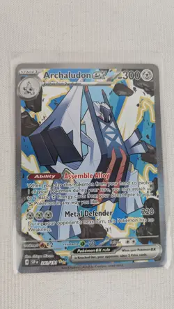 Pokemon TCG Card S&V Surging Sparks - Archaludon EX Full Art 241/191 - Image 1