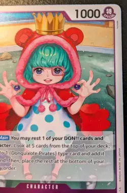 Sugar OP10-065 R Foil Rare Royal Blood One Piece Card Game - Image 3