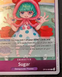 Sugar OP10-065 R Foil Rare Royal Blood One Piece Card Game - Image 5