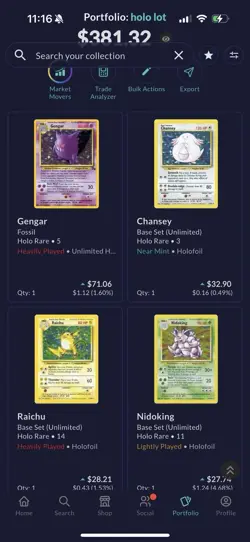 Vtg Pokemon Card Collection Lot Base Set Binder Holos WOTC HTF RARE 1st Ed Also - Image 3